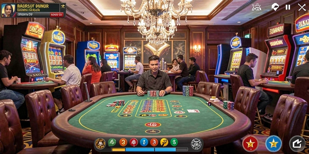 Screenshot menunjukkan tampilan slot dengan tema yang menakjubkan.