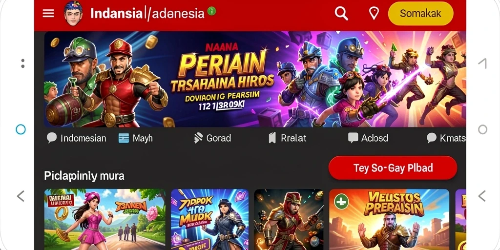 Tampilan antarmuka yang menarik dan mudah digunakan.