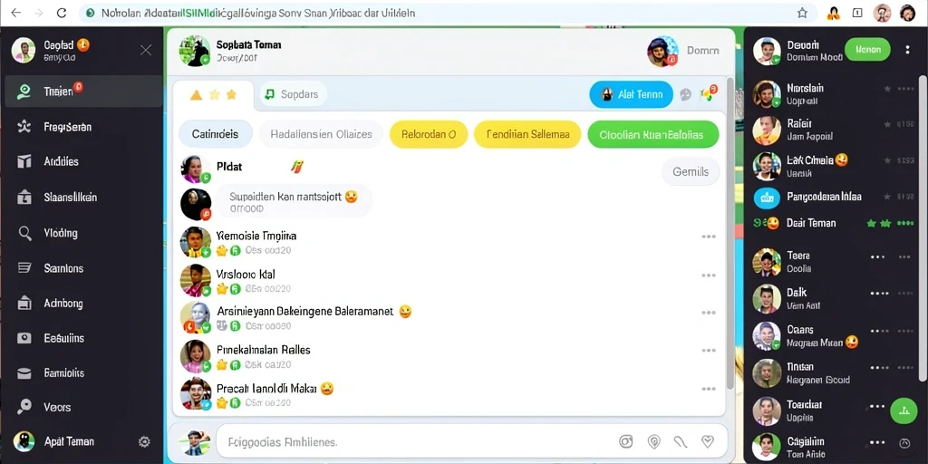 Tampilan antarmuka yang menarik dan mudah digunakan.