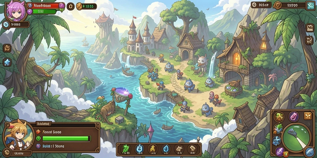 Screenshot menunjukkan tema permainan slot yang menarik.