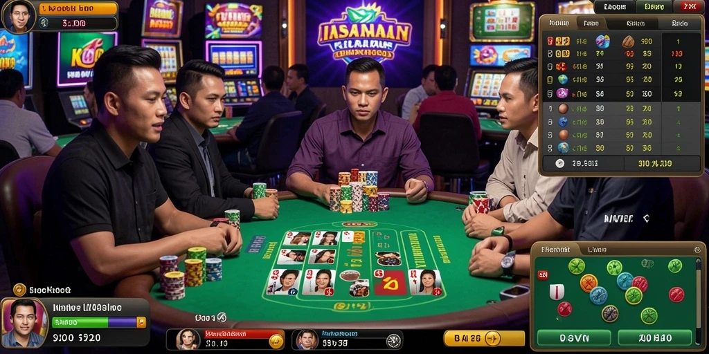 Tampilan menu utama yang menarik dan mudah dinavigasi.