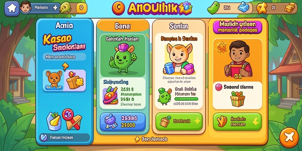 Tampilan antarmuka yang menarik dan ramah pengguna.