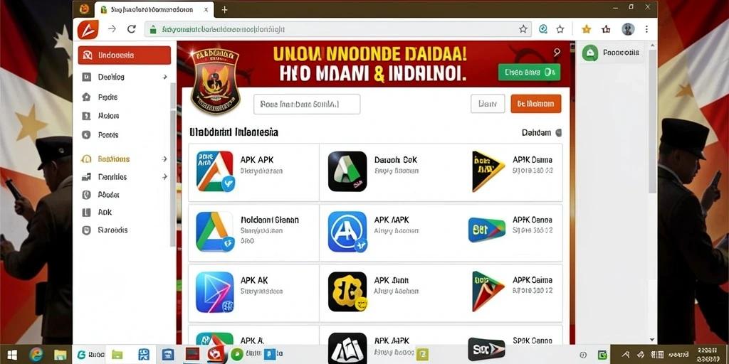 Gambar pertama menampilkan antarmuka permainan yang menarik.