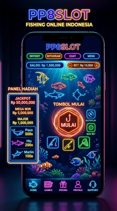 Pratinjau antarmuka pp8slot — aplikasi APK resmi Android v3.1.9